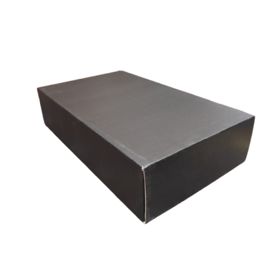 Set cajas 42x25,5x10 6 unidades negras 1