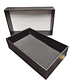 Set cajas 42x25,5x10 6 unidades negras - Miniatura 2
