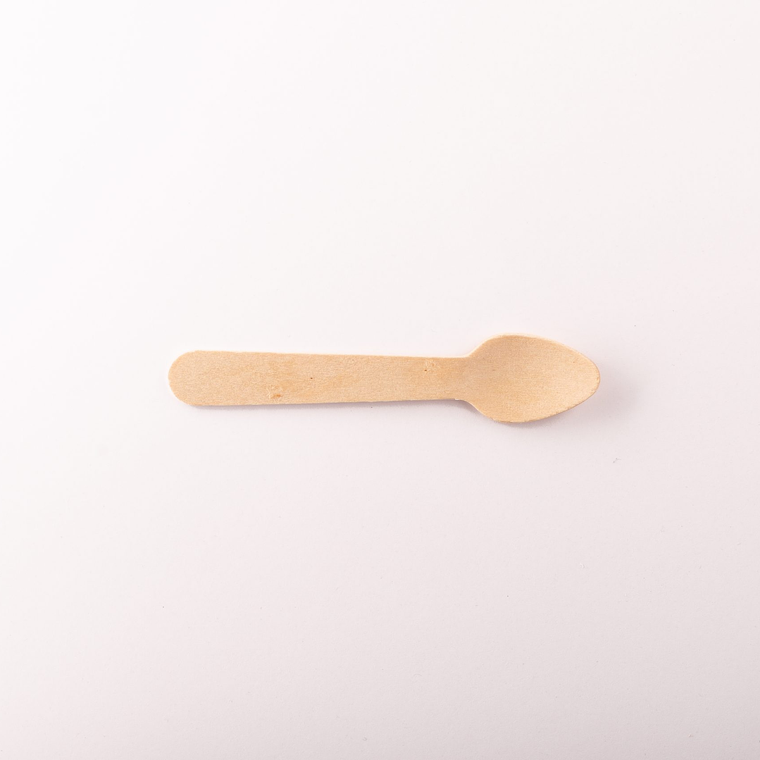 Pack 500 Cucharitas de Madera 9,6 cm 1