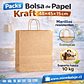 Pack Bolsas papel kraft : 48x45x15cm - Miniatura 1