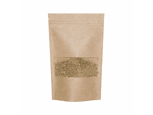 Set 100 bolsas doypack 26x35 cm con ventana