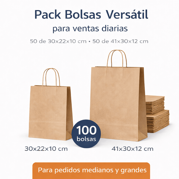 Kit  Bolsas Pedidos medianos-grandes 1