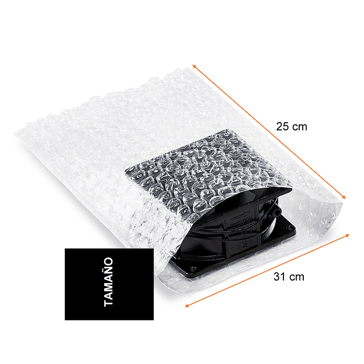 Bolsa sobre plástico Burbuja 25x31 cm. 100 unidades 1