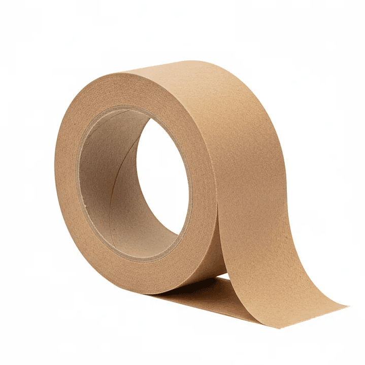 Pack 12 unidades Cinta De Embalaje De Papel Ecológica 50 Mts 1