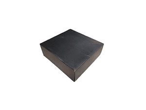 Set cajas 32,5x30,5x11,5  6 unidades negras con tapa