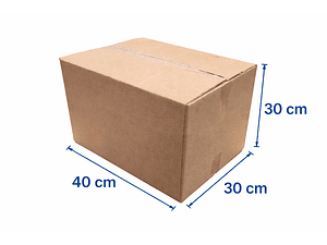 Caja de Cartón 40x30x30 Pack 10 | 