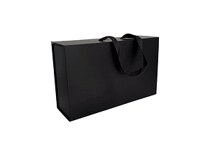 Caja Magnética 15x13x5 Negro Con Manilla