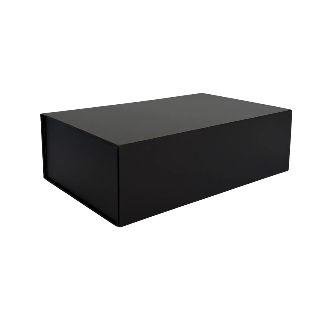 Caja Magnética Negra Premium para Packaging Elegante – 33x20x10 cm 2