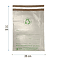 Bolsa Para Encomienda Courier Compostable 26x32 cm - Miniatura 1