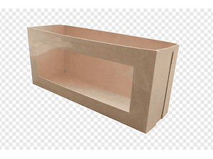 Caja  con ventana 5x15x24 24 unid ideal para regalos