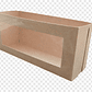 Caja  con ventana 5x15x24 24 unid ideal para regalos - Miniatura 1