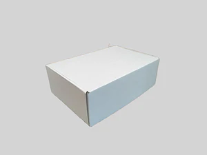 Pack 12 Caja 30x20x10 autoarmable blanca