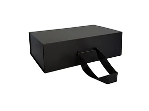 Caja magnética negra con manilla 40x30x10