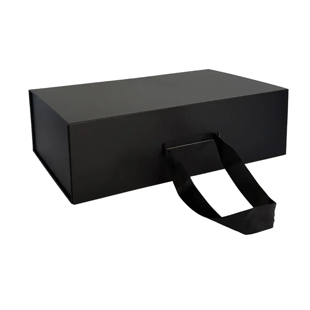 Caja magnética negra con manilla 40x30x10 2