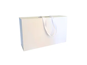 Caja magnética blanca con manilla 40x30x10