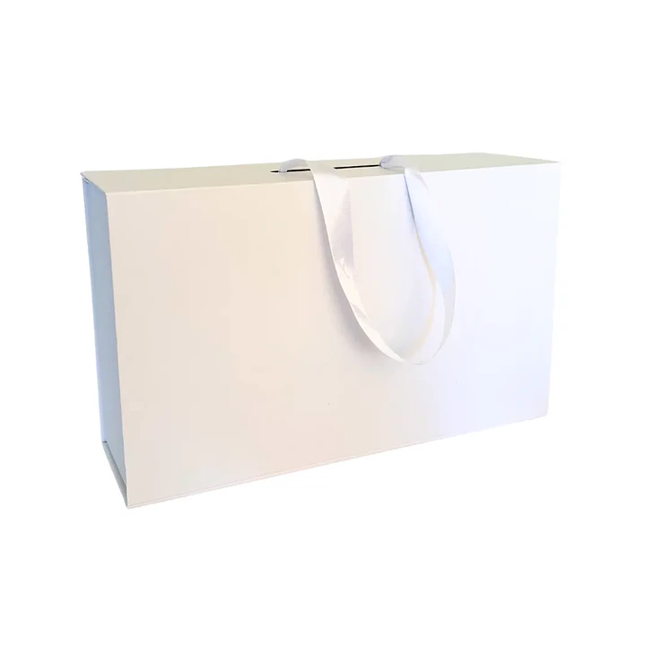 Caja magnética blanca con manilla 40x30x10 2