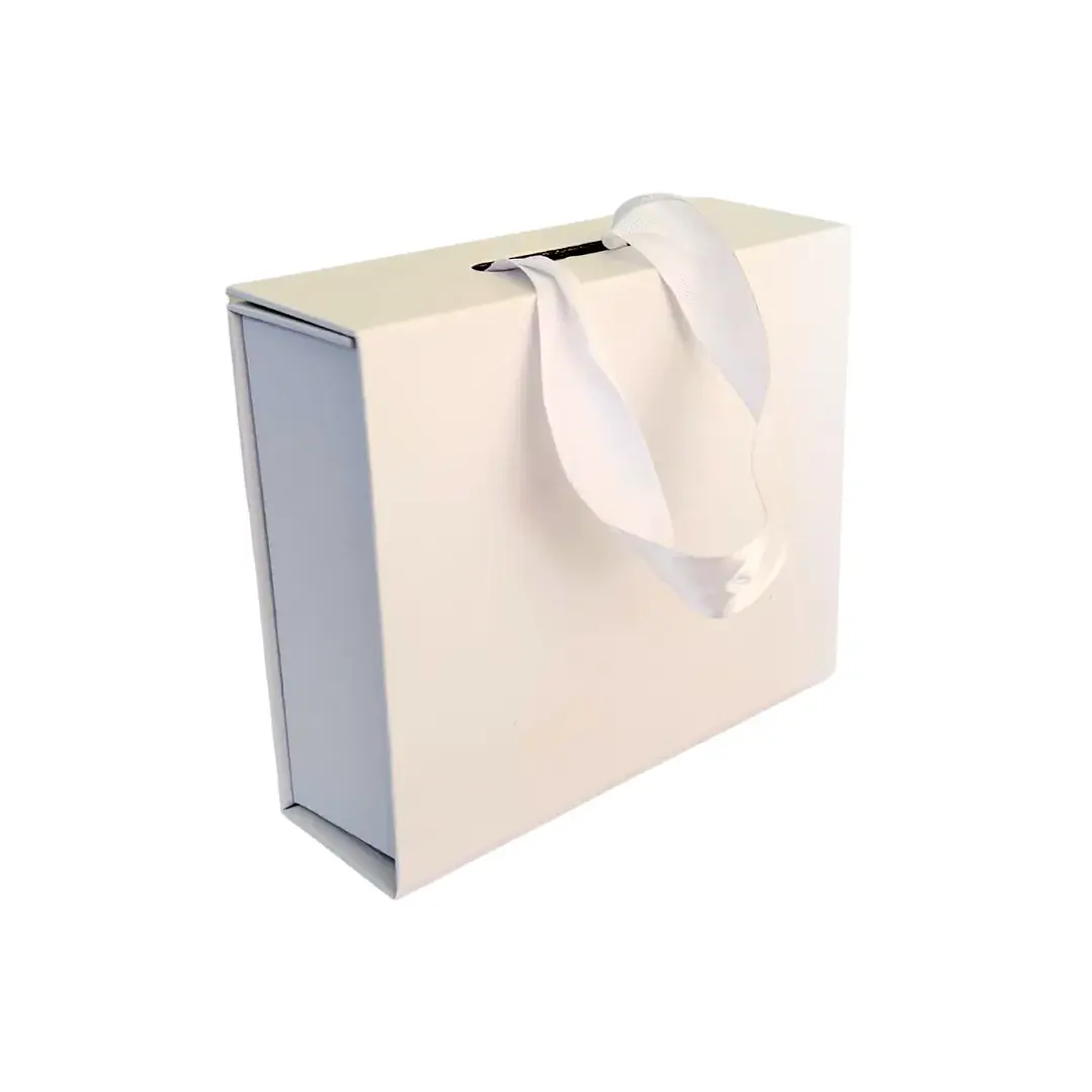 Caja magnética blanca con manilla 40x30x10 3