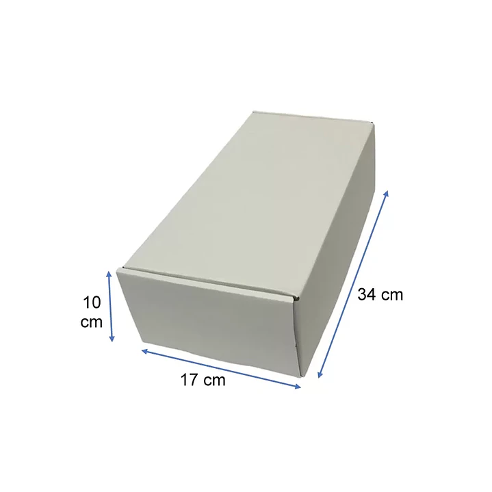 Caja Blanca Lujo 34x17x10 cm para 2 Botellas | Packaging Premium 1