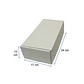 Caja Blanca Lujo 34x17x10 cm para 2 Botellas | Packaging Premium - Miniatura 1