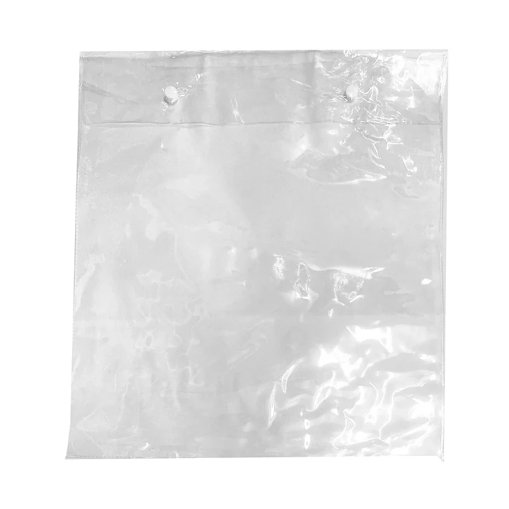 Bolsa PVC Transparente con Broche 33x38 cm  2