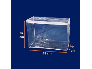 Bolsa 45X37X11 cm PVC costurado Con Cierre para cubrecamas 25 unidades