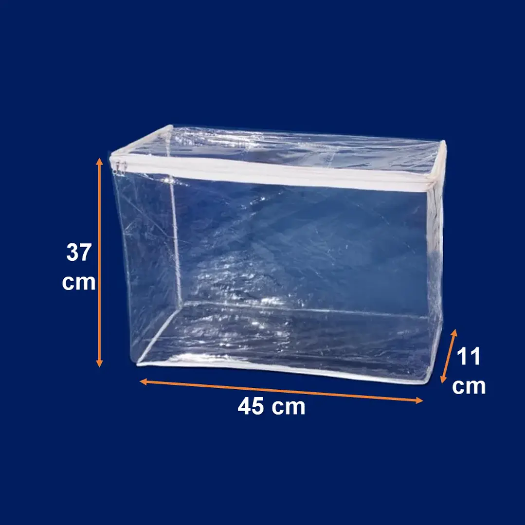 Bolsa 45X37X11 cm PVC costurado Con Cierre para cubrecamas 25 unidades 1