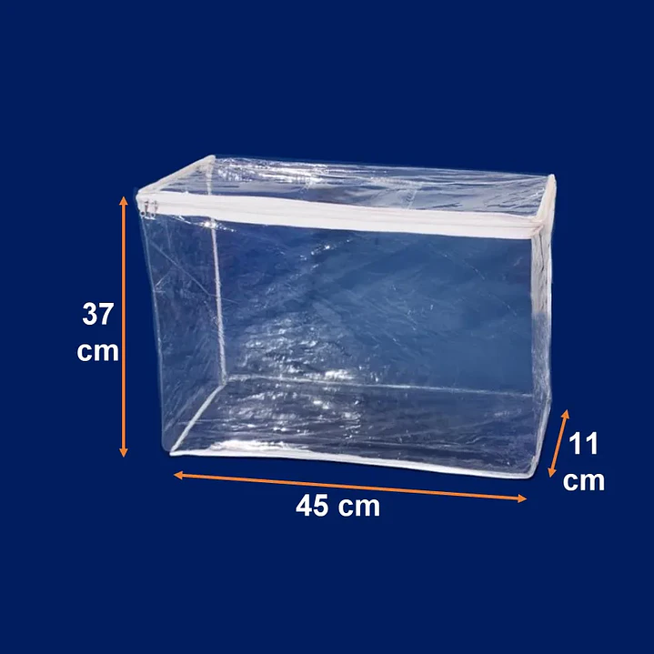 Bolsa 45X37X11 cm PVC costurado Con Cierre para cubrecamas 25 unidades 1