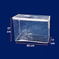Bolsa 45X37X11 cm PVC costurado Con Cierre para cubrecamas 25 unidades - Miniatura 1