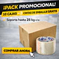 Pack 10 cajas de cartón 60x40x40 20 C + 2 cinta de embalaje de regalo - Miniatura 1