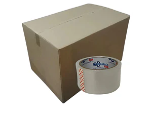 Pack 25 Caja de Cartón 40x30x30 + 2 cintas de embalaje y 1 marcador