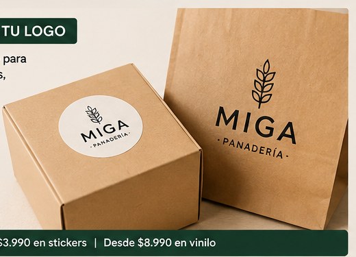 Cajas y bolsas personalizadas con logo