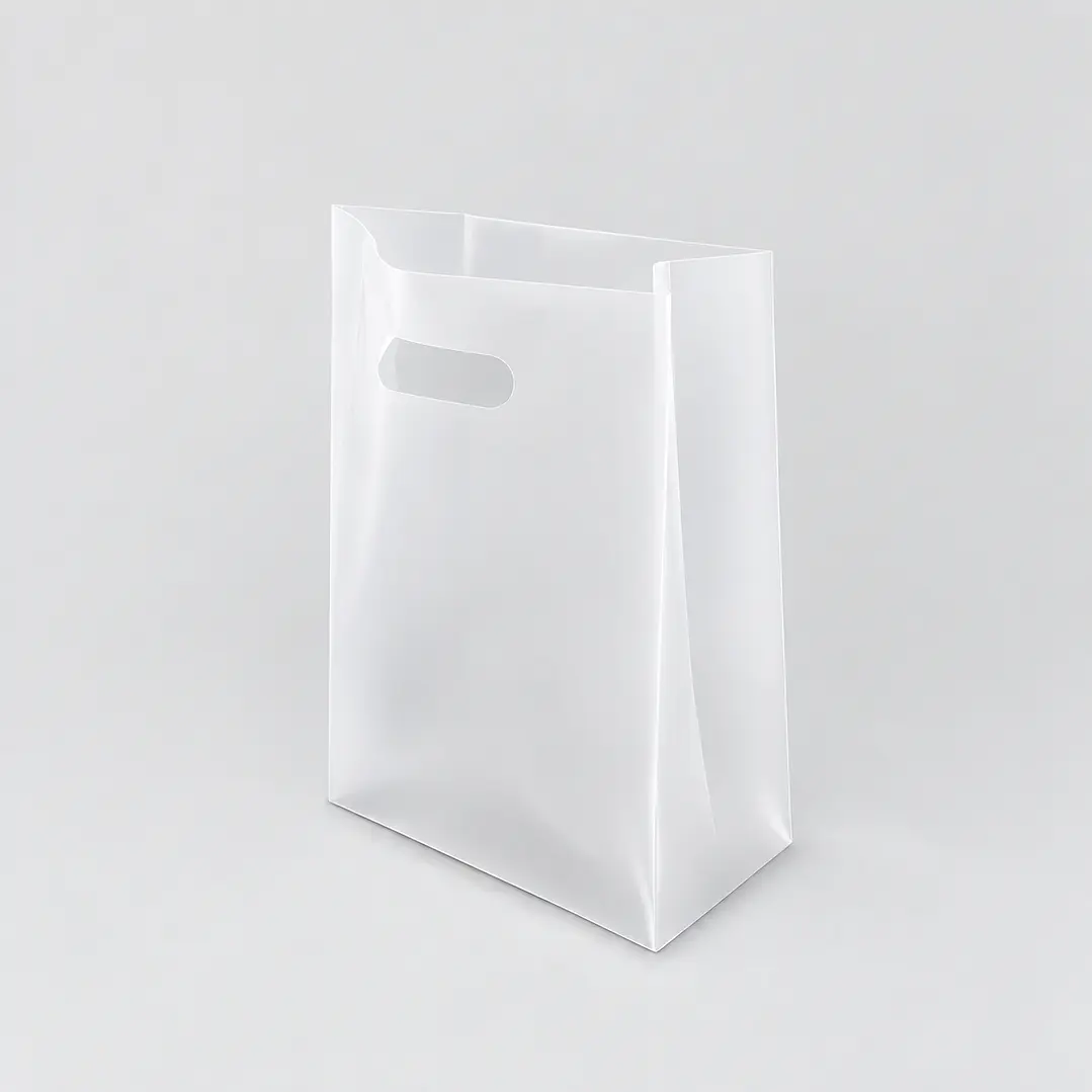 Bolsa plástica semitranslúcida con fuelle 20x35 cm 200 unid 1