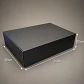 Caja autoarmable negra 40x30x10 cm - Miniatura 2