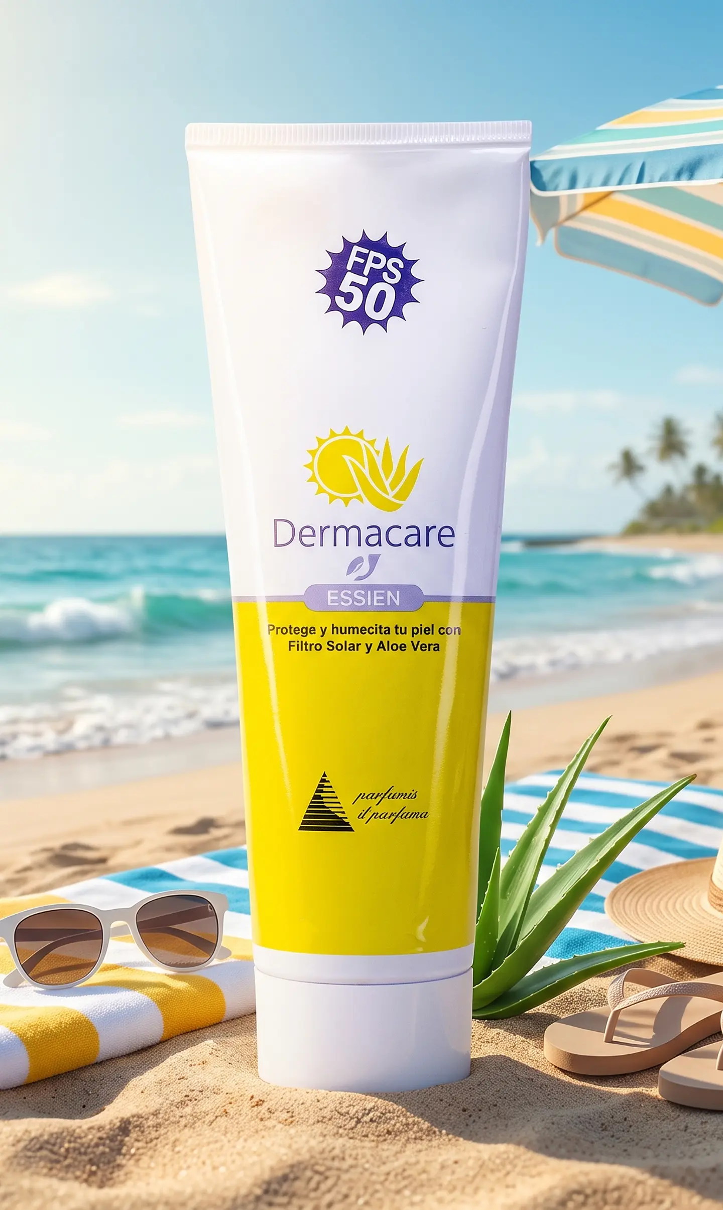 Protector Solar Dermacare FPS 50 · 80 g 1