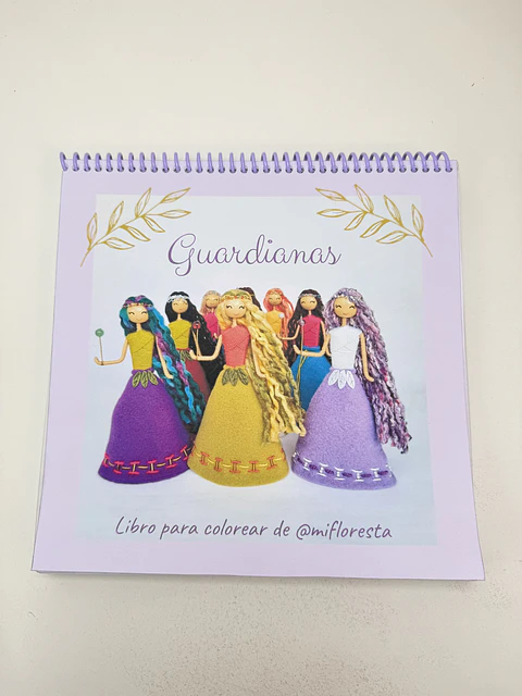 Libro para colorear Guardianas 