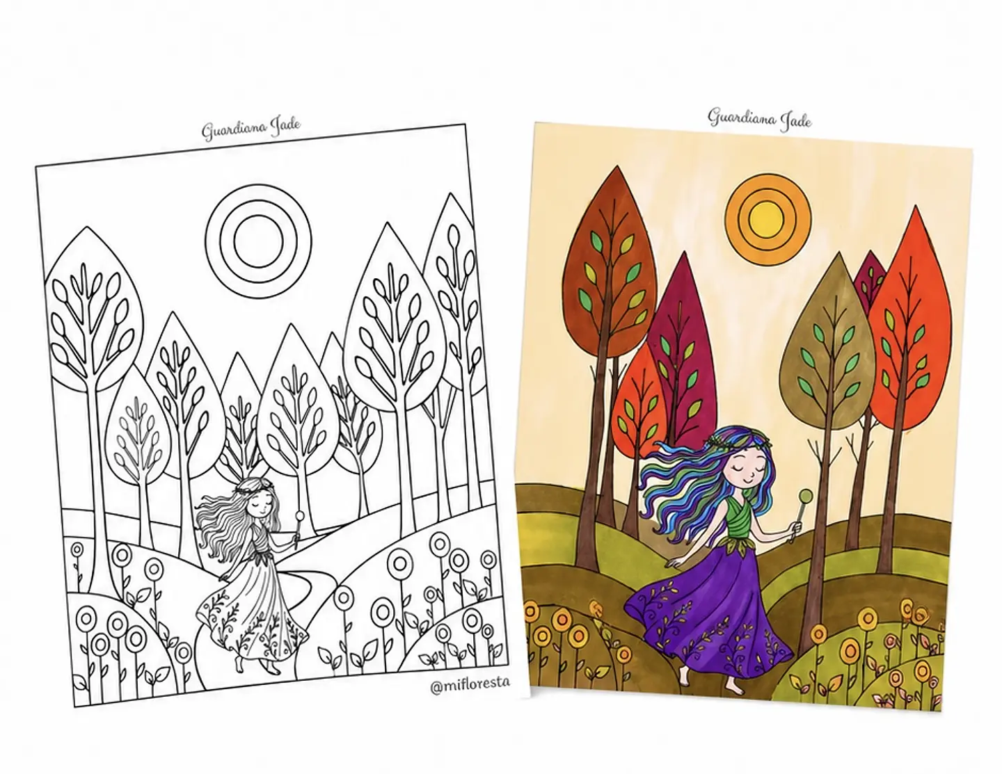 Libro para colorear Guardianas  3