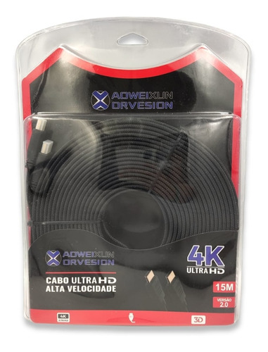 Cable Hdmi De 15 Metros 4k versión 2.0