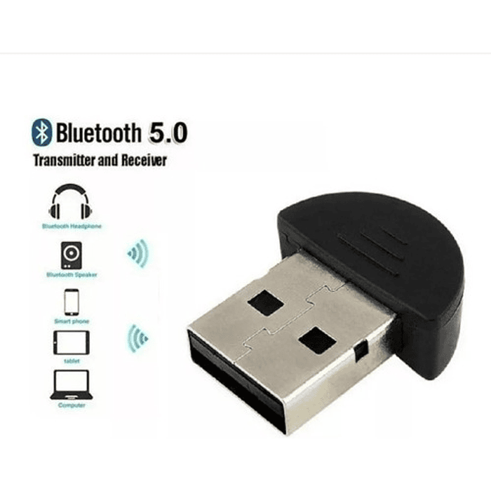 Adaptador Transmisor Receptor Bluetooth 5.0 Usb Notebook Pc 2