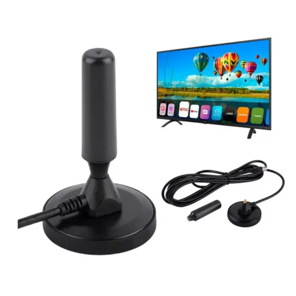 Antena Hd De Televisión Digital Smart Tv Plasma Lcd Lh