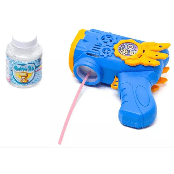 Pistola Burbujas Burbujero Automático Pilas Niños Infantil 2