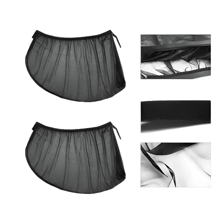 Parasol Ventanas Laterales Traseras Auto Set X2 70x30 4