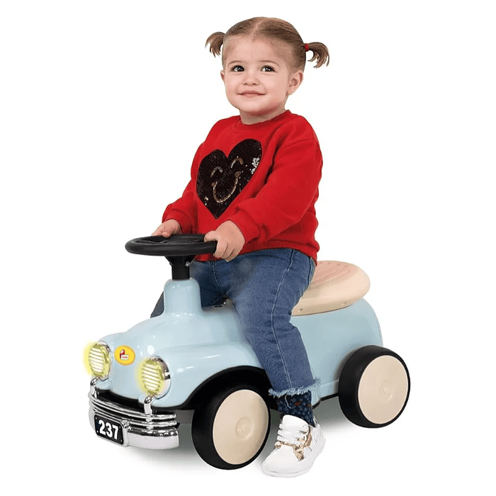 Correpasillos Vehículo Coche Vintage Con Luces Y Musica 1