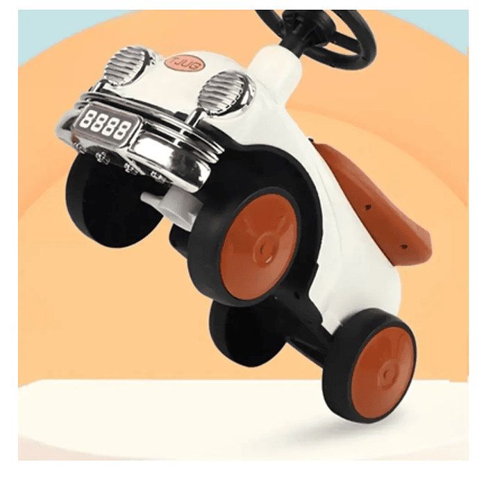 Correpasillos Vehículo Coche Vintage Con Luces Y Musica 7