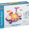 Bateria Musical Interactiva  Jazz Drum con micrófono Bebe VARIOS COLORES 1