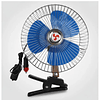 Ventilador Para Auto Furgon Automovil 12v Oscilante 18cm 4