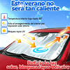 Protector Solar Parabrisa Sombrilla Tapa Sol Auto 140x70 Cm 4