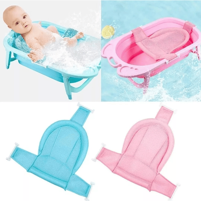 Hamaca Malla De Tina Ducha Bañera Para Bebé Red De Baño 1