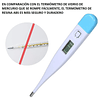 Termometro Digital Lcd Temperatura Bebe Niños AZUL 4