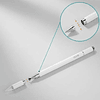 Lapiz Capacitivo 3 En 1 Magnetico Stylus Universal Blanco 2