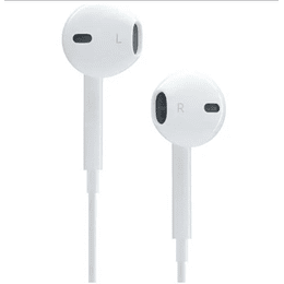 Audifonos Manos Libres Para Celular Jack 3.5mm Color Blanco Luz Blanco